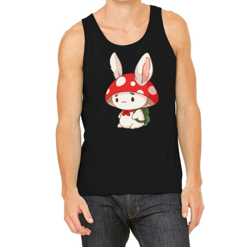 Mushroom Cat Tank Top by nokwqaart | Artistshot