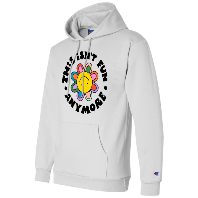 Not Fun Anymore Champion Hoodie by nokwqaart | Artistshot