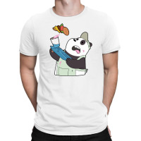 Panda And Breakfast T-shirt | Artistshot