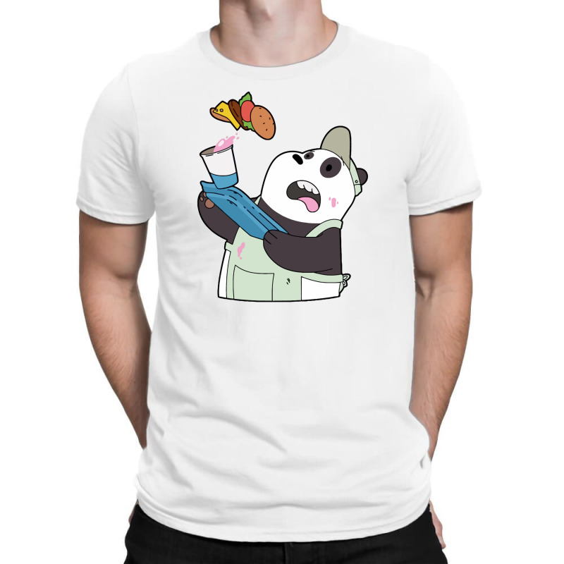 Panda And Breakfast T-Shirt by nokwqaart | Artistshot