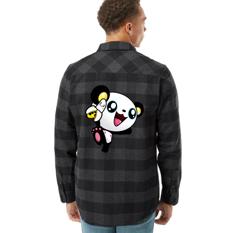 Panda Banana Flannel Shirt by nokwqaart | Artistshot