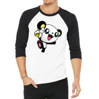 Panda Banana 3/4 Sleeve Shirt | Artistshot