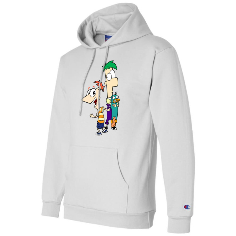 Phineas And Ferb Champion Hoodie by nokwqaart | Artistshot