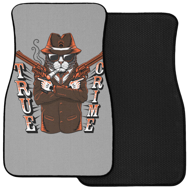 Cat Mafia Sweet Criminal Aesthetic Front Car Mat | Artistshot