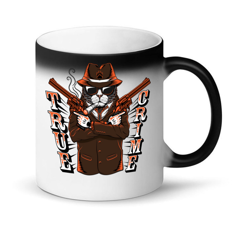 Cat Mafia Sweet Criminal Aesthetic Magic Mug | Artistshot