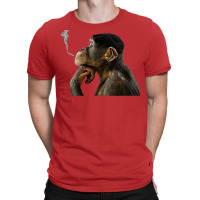 Cigarrete Smoking Monkey 80s T-shirt | Artistshot