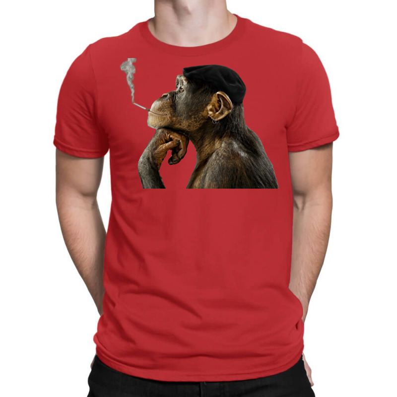 Cigarrete Smoking Monkey 80s T-shirt | Artistshot