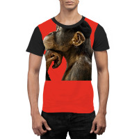 Cigarrete Smoking Monkey 80s Graphic T-shirt | Artistshot