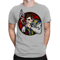 Football Smoke Break 70s T-shirt | Artistshot