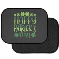 Happy Patricks Day St Patricks Day Rear Car Mat | Artistshot