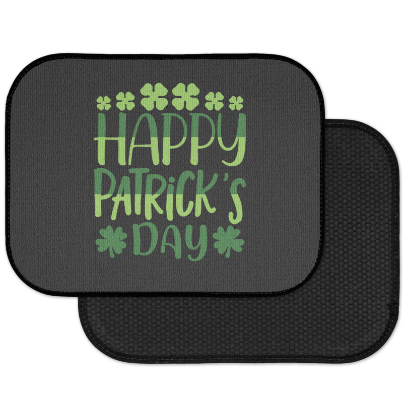 Happy Patricks Day St Patricks Day Rear Car Mat | Artistshot