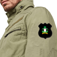 Lucky O'llama St Patricks Day Shield Patch | Artistshot