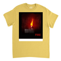 Lighter Fire Girl Classic T-shirt | Artistshot