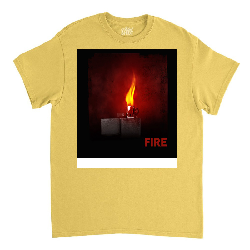 Lighter Fire Girl Classic T-shirt | Artistshot