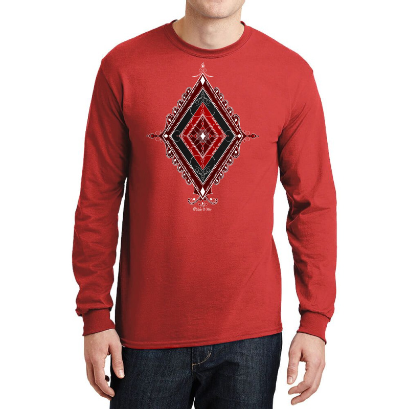 Delicate Ace Of Diamonds Luxury Edition Cute Long Sleeve Shirts by sabrasriankaf | Artistshot