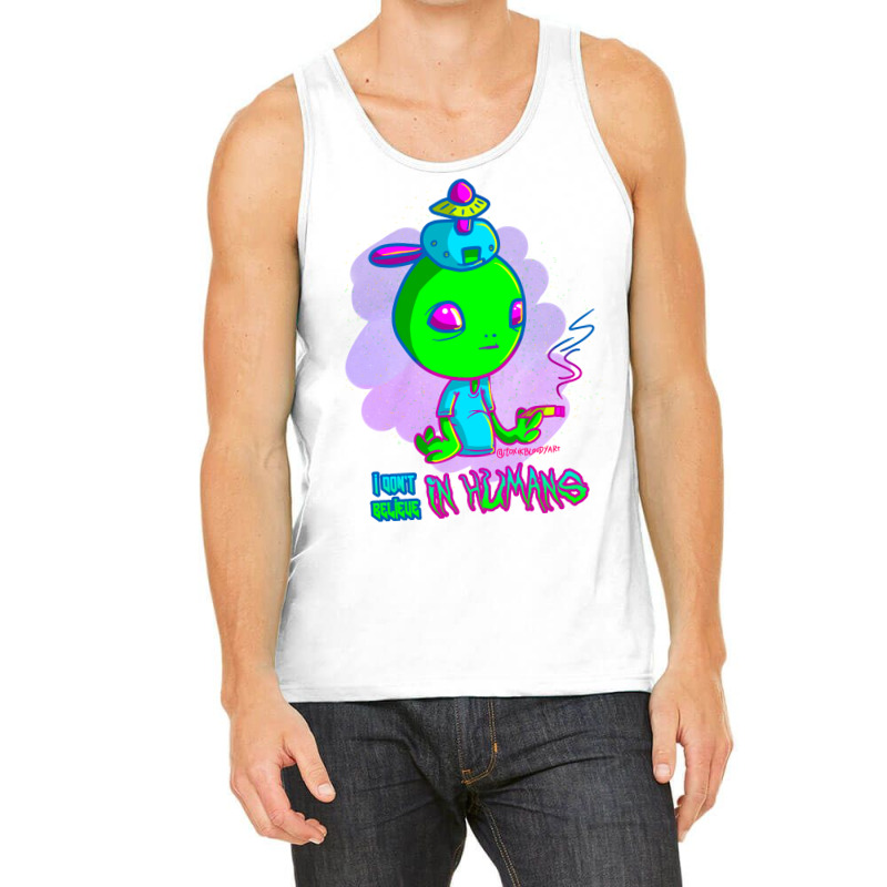 Alien Kid Girl Tank Top by alheklupsm | Artistshot