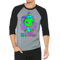 Alien Kid Girl 3/4 Sleeve Shirt | Artistshot