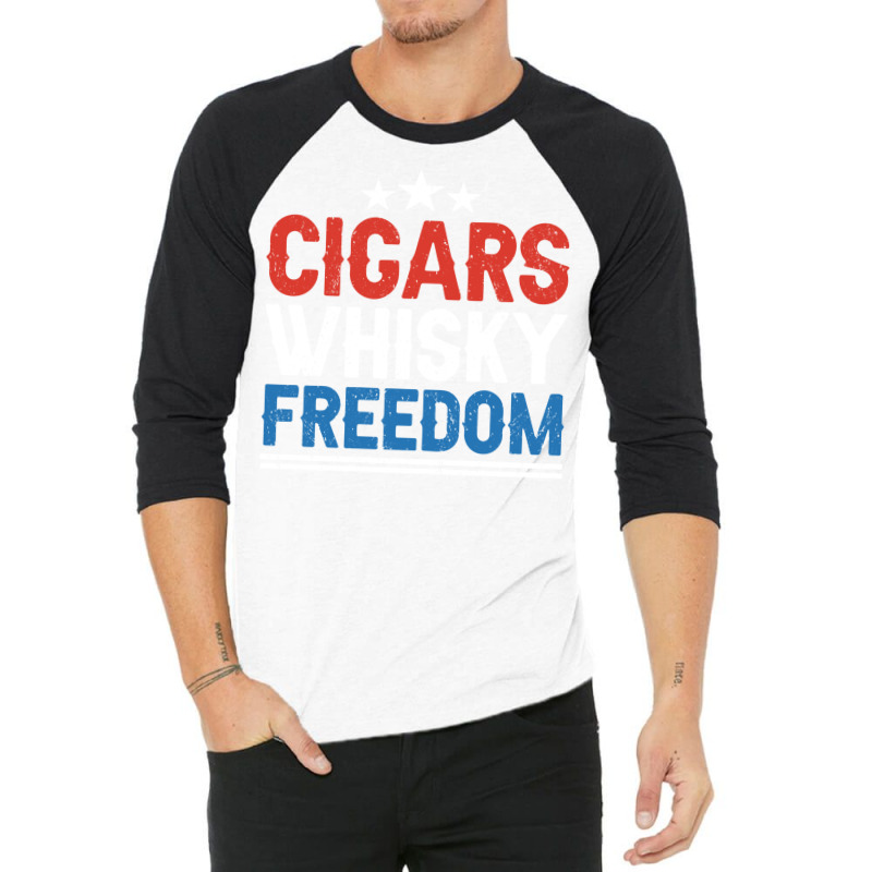 Cigar Smoking Cigars Trending 3/4 Sleeve Shirt by alheklupsm | Artistshot