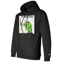 Fuck Tea Frog Champion Hoodie | Artistshot