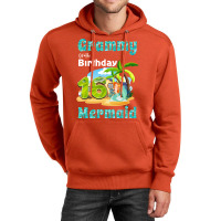 Cute Mermaid Grammy Of The 16th Birthday Retro Unisex Hoodie | Artistshot