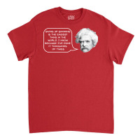 Mark Twain On Smoking 70s Classic T-shirt | Artistshot