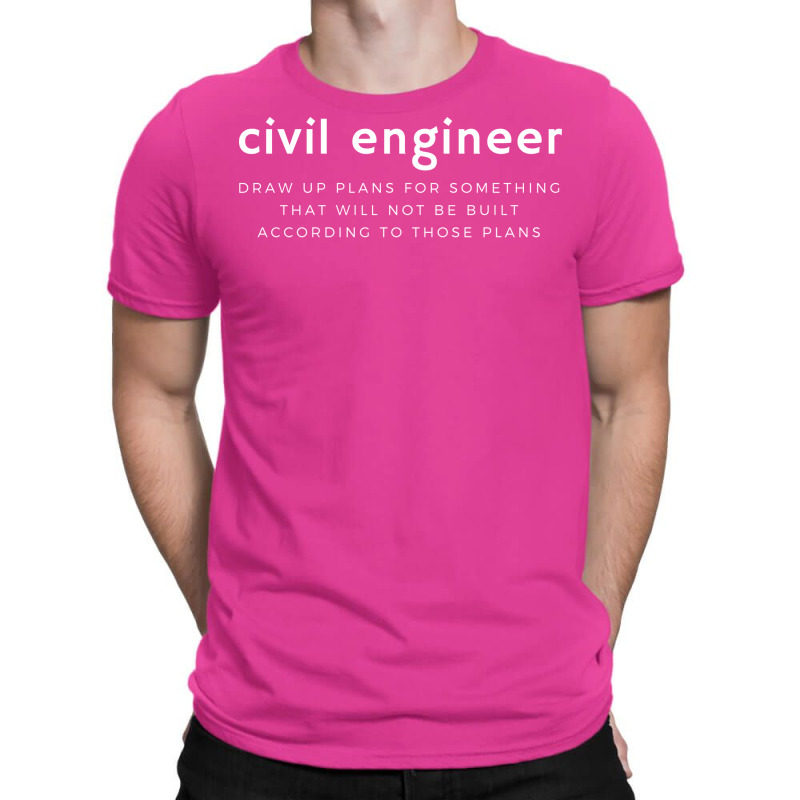 Civil Engineer Aesthetic T-shirt | Artistshot