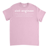 Civil Engineer Aesthetic Classic T-shirt | Artistshot