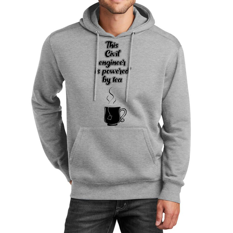 Civil Engineer By Tea Aesthetic Unisex Hoodie | Artistshot