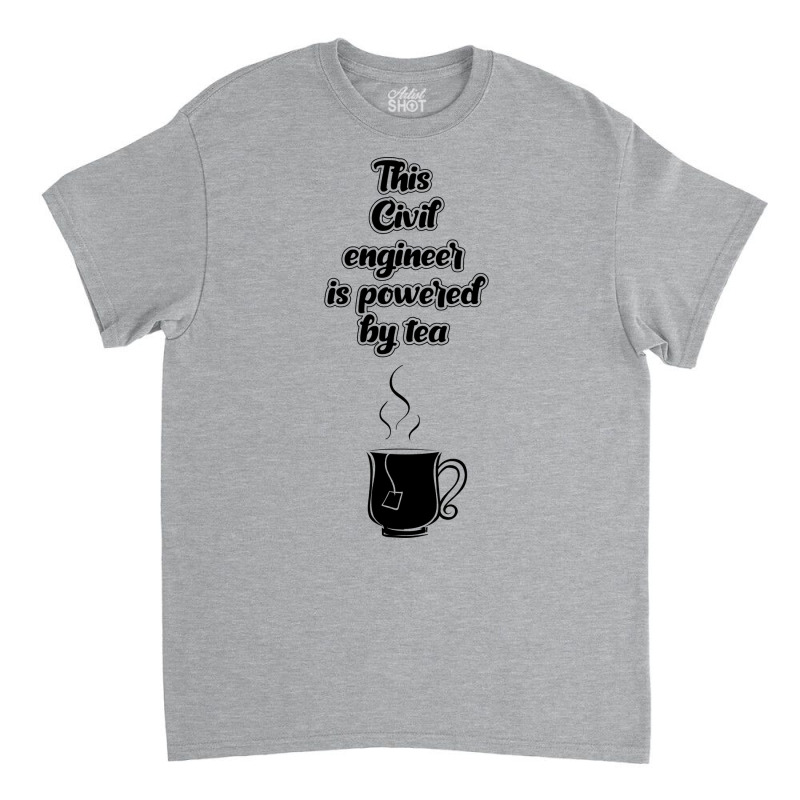 Civil Engineer By Tea Aesthetic Classic T-shirt | Artistshot