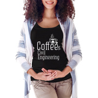 Coffee Civil Engineering Love Maternity Scoop Neck T-shirt | Artistshot