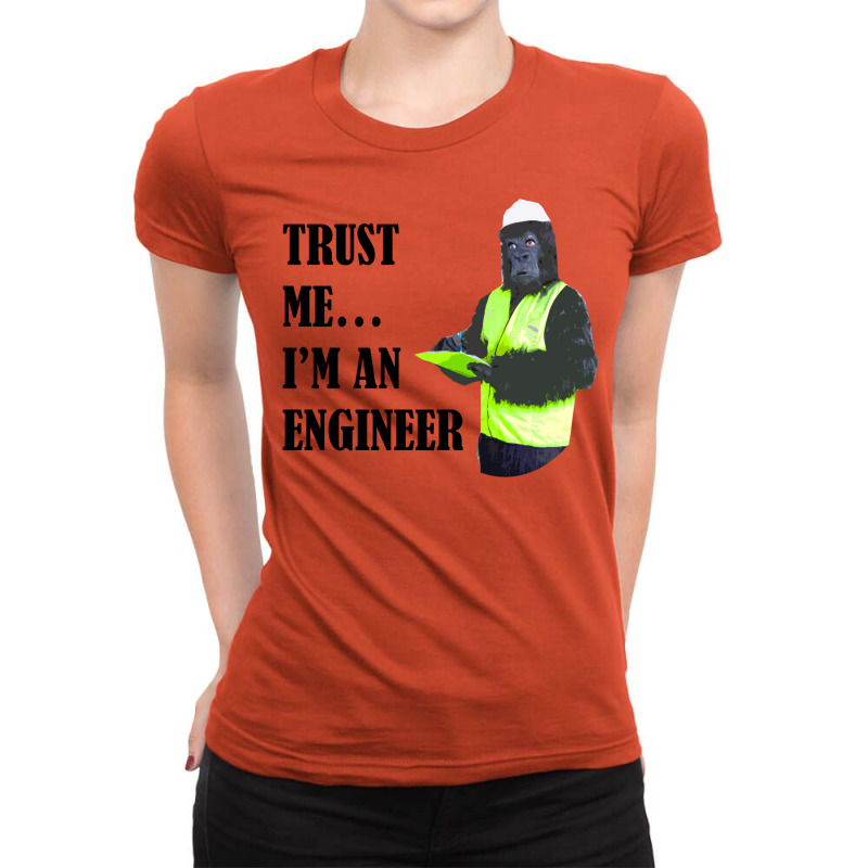 Engineer Hhh 70s Ladies Fitted T-Shirt by roeliedavao | Artistshot