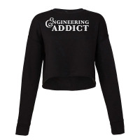 Engineering Addict Music Cropped Sweater | Artistshot