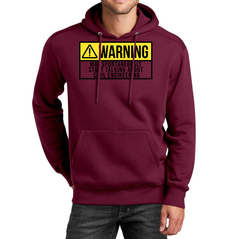 Civil Engineering Aesthetic Unisex Hoodie | Artistshot