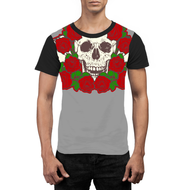 Poker Gambler Casino Skull Poker Texas Holdem Cool Graphic T-shirt | Artistshot