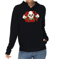 Poker Gambler Casino Skull Poker Texas Holdem Cool Lightweight Hoodie | Artistshot