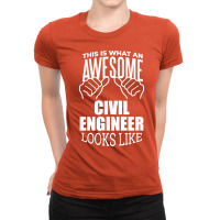 Civil Engineering Summer Ladies Fitted T-shirt | Artistshot