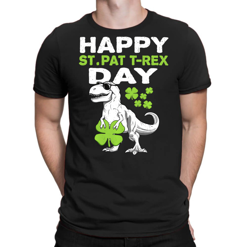 Happy St Pat Trex Day Dino St Patricks Day Boys Ki T-shirt | Artistshot