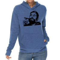 Young Fidel Castro Smoking Cigar Retro Lightweight Hoodie | Artistshot