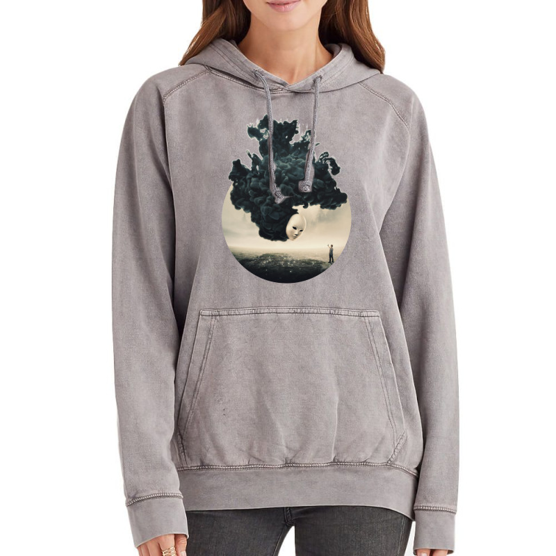 The Selfie A Dark Surrealism Vintage Hoodie | Artistshot