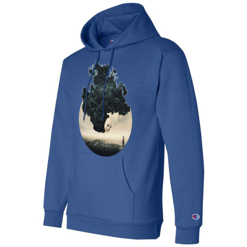 The Selfie A Dark Surrealism Champion Hoodie | Artistshot