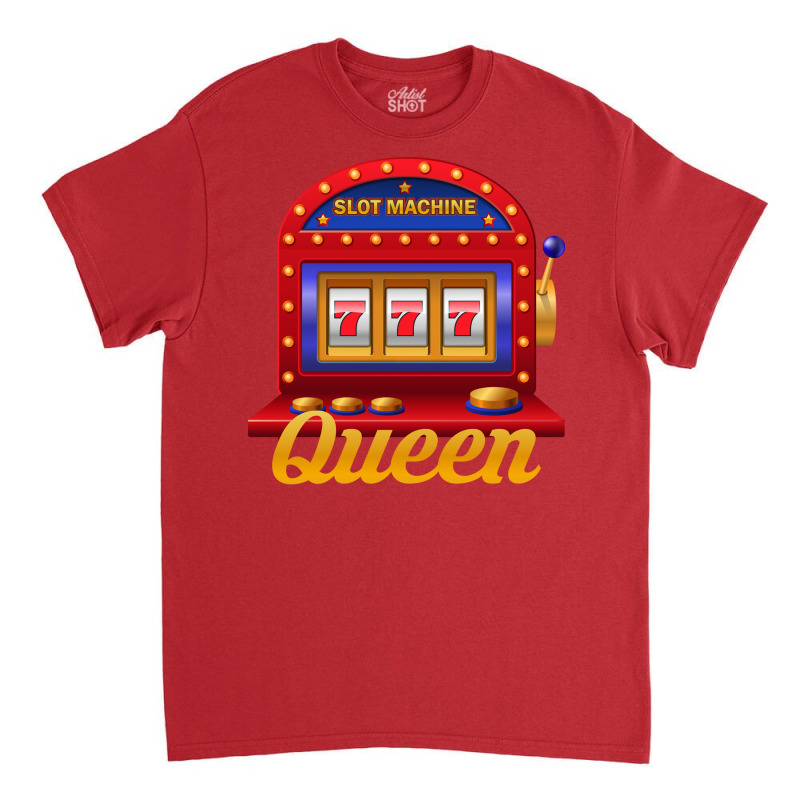 Slot Machine Queen Travel Classic T-shirt | Artistshot