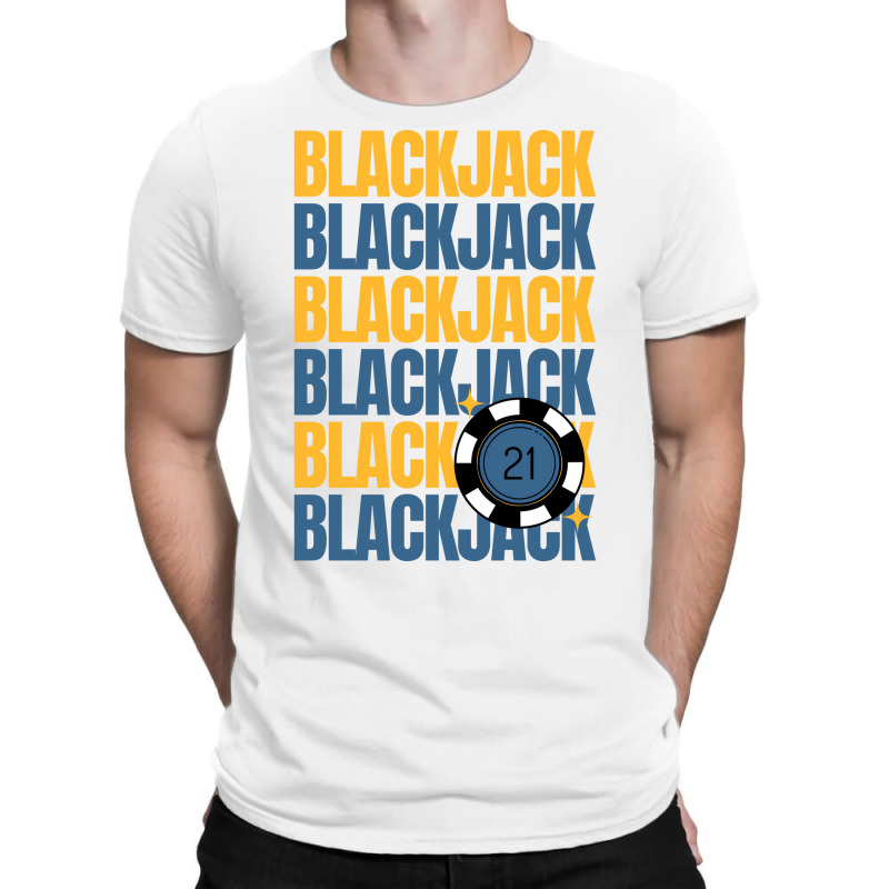 Blackjack 21 Player Casino Gambler Gift Red Funny T-shirt | Artistshot