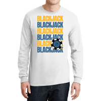 Blackjack 21 Player Casino Gambler Gift Red Funny Long Sleeve Shirts | Artistshot