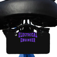 Electrical Engineer In Purple Color Text Aesthetic Bicycle License Plate | Artistshot