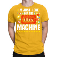 Slot Machine Gambling Lover Funny Casino 70s T-shirt | Artistshot