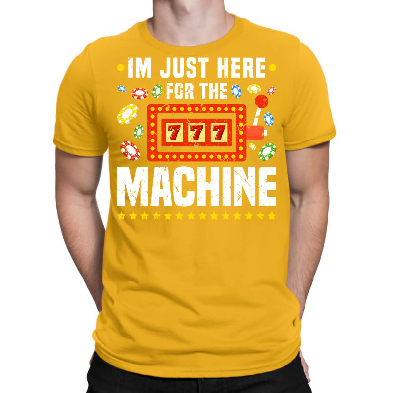 Slot Machine Gambling Lover Funny Casino 70s T-shirt | Artistshot