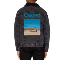 Casino Blue Unisex Sherpa-lined Denim Jacket | Artistshot