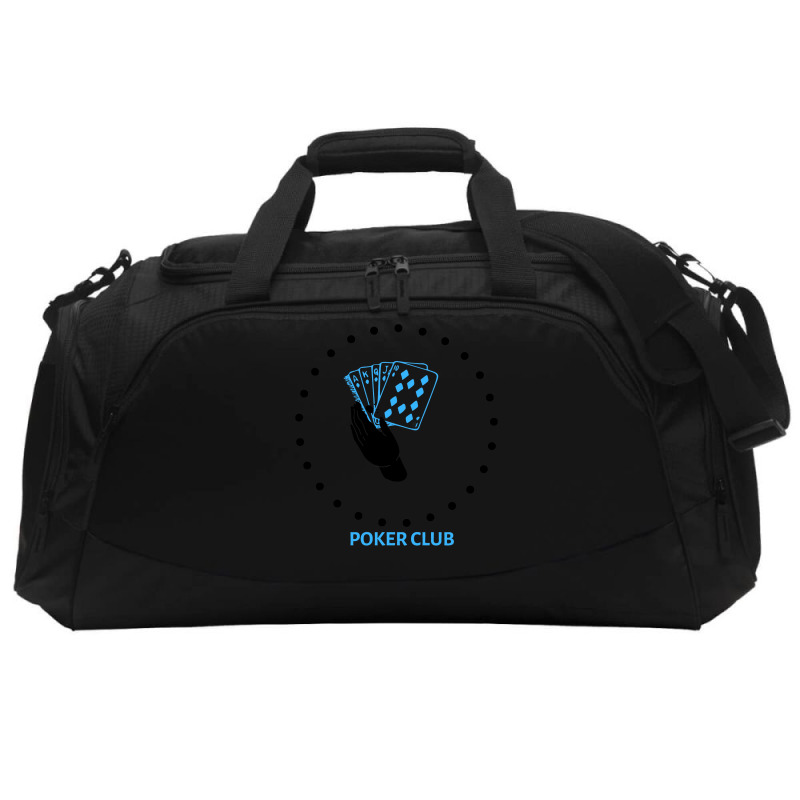 Poker Design Hipster Active Duffel | Artistshot