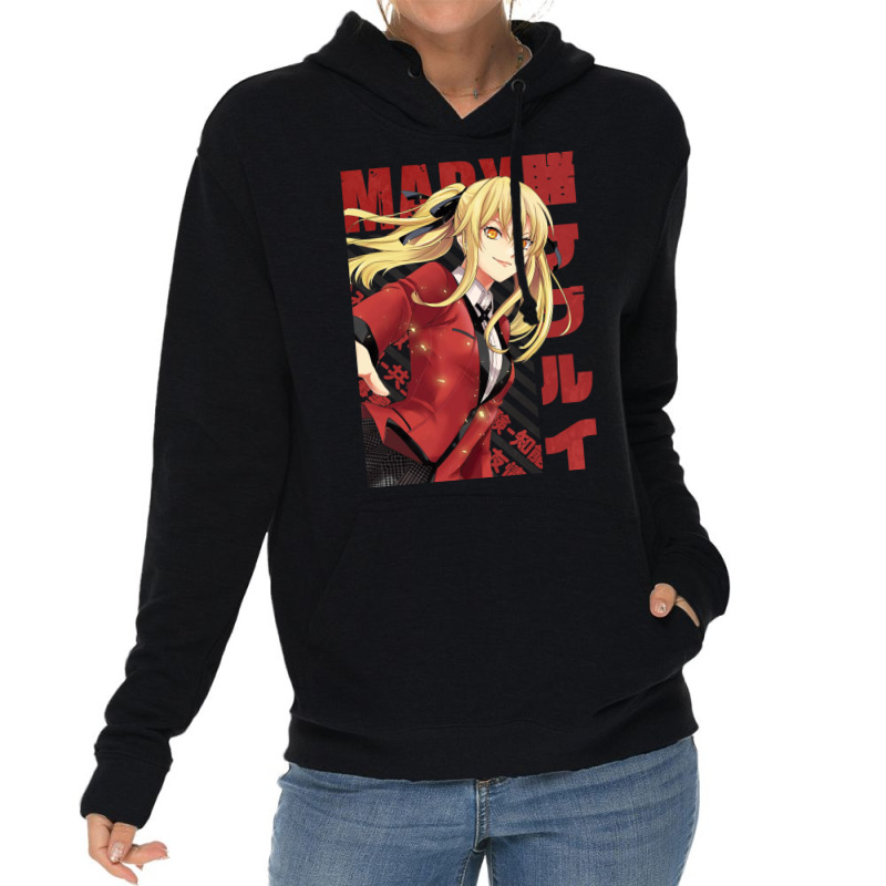 Kakegurui Mary Saotome Love Lightweight Hoodie | Artistshot