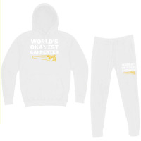 Worlds Okayest And Best Carpenter Hippie Hoodie & Jogger Set | Artistshot